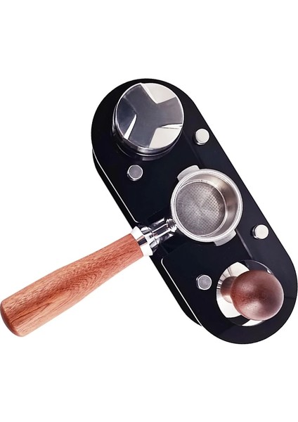 Jıan 350ML Cup Style Kahve Filtresi Sabotaj Tutucu Cafe Portafilter Standı Espresso Distribütörü Mat Taban Rafı Barista Araçları Aksesuarları (Yurt Dışından)