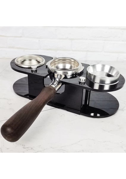 Jıan 350ML Cup Style Kahve Filtresi Sabotaj Tutucu Cafe Portafilter Standı Espresso Distribütörü Mat Taban Rafı Barista Araçları Aksesuarları (Yurt Dışından)