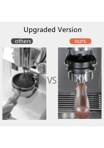 Gümüş Tarzı 54MM Kahve Tozu Bağlantı Çember Kolu Distribütör Kantitatif Halka Breville 8 Serisi Için Dönebilen Alüminyum Alaşımlı Döngü (Yurt Dışından) modelleri