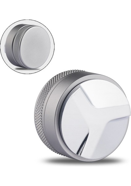 G-3 Hamuru Tarzı 58 mm Alaşım mm Kahve Dağıtıcı ve Kurcalama, Çift Kafa Kahve Düzleştirici Uyar, Ayarlanabilir Derinlik - Profesyonel Espresso El Kurcalamaları (Yurt Dışından)