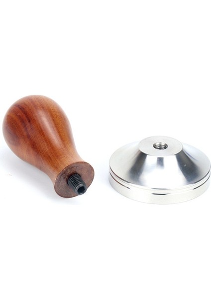 Siyah Stil 51 mm M Kahve Sabotaj Ahşap Saplı Basın Düz Taban Espresso Makinesi Öğütücü Toz Çekiç Bira Kase Kahve Barista Çok (Yurt Dışından) indirimleri