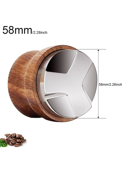 58MM 3 Açı Dış Müdahale Stili Kahve Sabotaj Gülağacı Kahve Tozu Sabotaj Makinesi Distribütör Kahve Tozu Çekiç Kahve Gereçleri Aksesuarları (Yurt Dışından)