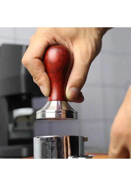 304-51MM Tarzı 304 Paslanmaz Çelik Amper El Yapımı Kahve Sıkıştırılmış Toz Çekiç Espresso Makinesi Cafe Barista Araçları Makine Aksesuarları (Yurt Dışından) fırsatları