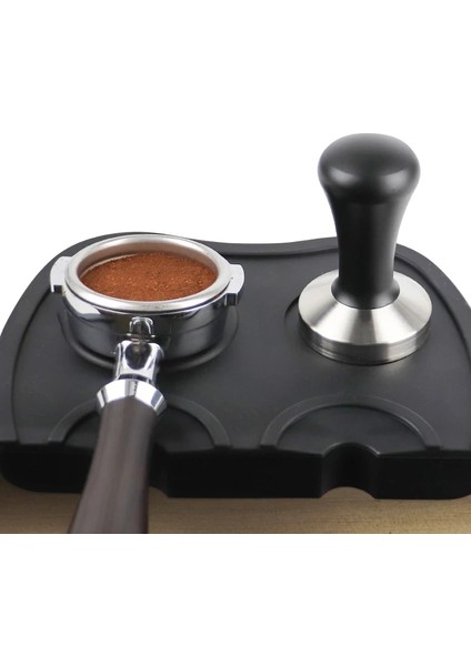 Siyah 58 mm Stili Amper El Yapımı Kahve Sıkıştırılmış Toz Çekiç Espresso Makinesi Cafe Barista Araçları Makine Aksesuarları (Yurt Dışından) modelleri