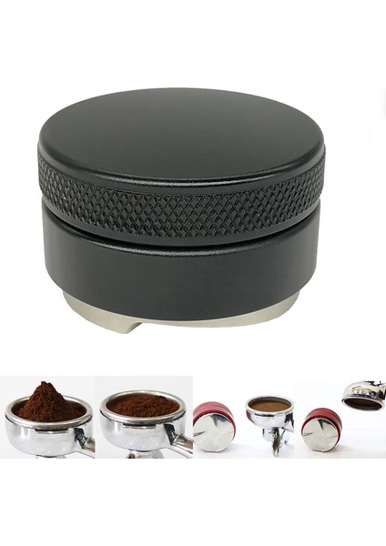 Alum Tamper 51MM Style 304 Paslanmaz Çelik Kahve Sabotaj mm Ayarlanabilir Yükseklik Toz Çekiç Bez Kahve Distribütörü Kahve Dağıtım Aracı (Yurt Dışından) indirimleri