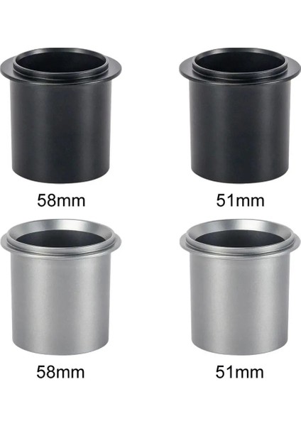 58 mm Gri Stil Alüminyum Alaşımlı Kahve Dozaj Fincan Koklama Kupa Toz Besleyici Kahve Distribütörü Kahve Sabotaj Mutfak Aksesuarları (Yurt Dışından) fiyatları