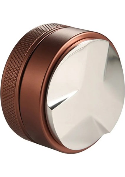 Üç Kağıt Hamuru Alt Stili 49MM Kahve Sabotaj Kahve Dağıtıcı Ayarlanabilir Espresso Tozu Çekiç Dağıtıcı Kahve Sabotaj Düzleştirici (Yurt Dışından)