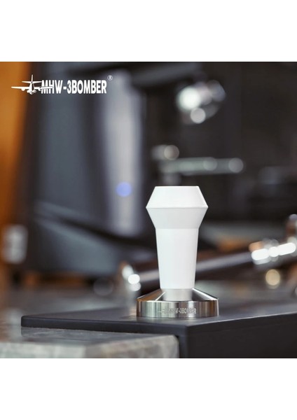 Beyaz 58MM Stili Kahve Sabotaj Espresso Sabotaj Paslanmaz Çelik Düz Tabanlı Barista Sabotaj Araçları Espresso Makinesi Aksesuarları (Yurt Dışından) fiyatları