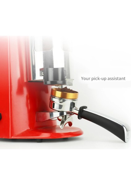 Altın 58 mm Stili mm Manyetik Espresso Kahve Tozu Kabı Öğütücü Kahve Makinesi Aksesuarları Için Dozaj Halkası (Yurt Dışından)