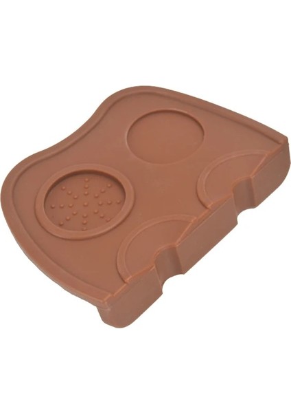 Kahverengi Ped Tarzı 58,35 mm mm Ayarlanabilir Paslanmaz Çelik Espresso Kahve Tozu Çekiç Kahve Ahşap Sabotaj Seti Barista Araçları Kahve Dağıtımı (Yurt Dışından)