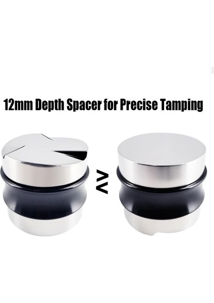 Ss Gümüş Yüzük 51MM Stili Paslanmaz Çelik 3 Açılı Kahve Tamper ve Çift Kahve Mat Iğneli Düz Kahve Tamperleri (Yurt Dışından) modelleri
