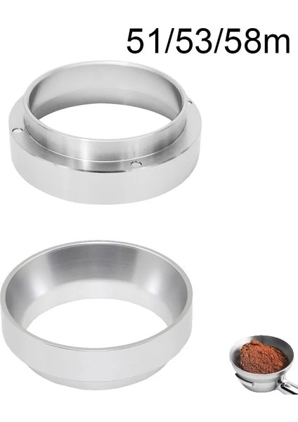 Şerit Yüzük 58MM Stili Alüminyum Akıllı Kahve Dozaj Halkası Demleme Kasesi Kahve Yakında Toz Espresso Barista Portafilter (Yurt Dışından) fırsatları