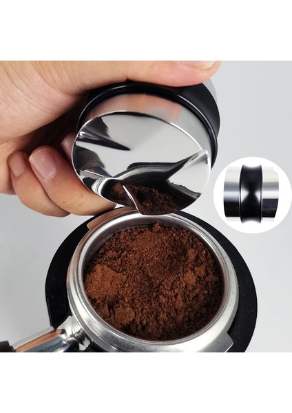 W Bıan 51MM Stili Paslanmaz Çelik 3 Açılı Kahve Tamper ve Çift Kahve Mat Iğneli Düz Kahve Tamperleri (Yurt Dışından) fiyatları