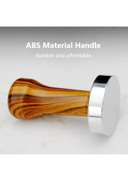 Gösteri Tarzı Olarak 51 mm mm Kahve Sabotaj Kauçuk Sap Ahşap Tahıl Pres Tozu Çekiç Bezi Toz Dolgu Espresso Makinesi Destekleme Aleti (Yurt Dışından) fiyatları