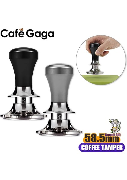 Kaymaz Mat Stili Ayarlanabilir Kahve Sabotaj Sabit Basınç Espresso Dağıtıcı Paslanmaz Çelik Kuvvet Toz Çekiç Barista Aksesuarları (Yurt Dışından) modelleri