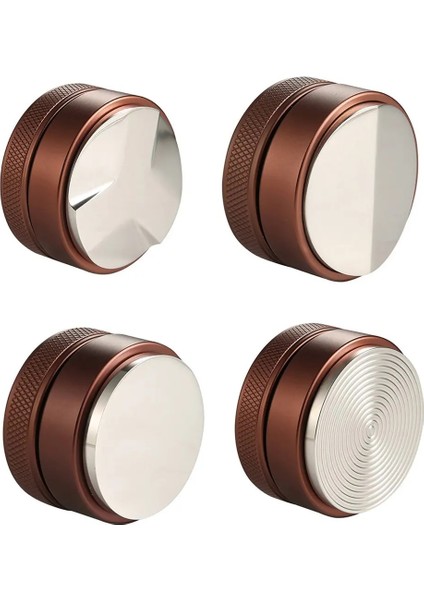 Üç Kağıt Hamuru Alt Stili 49MM Kahve Sabotaj Kahve Dağıtıcı Ayarlanabilir Espresso Tozu Çekiç Dağıtıcı Kahve Sabotaj Düzleştirici (Yurt Dışından) fırsatları