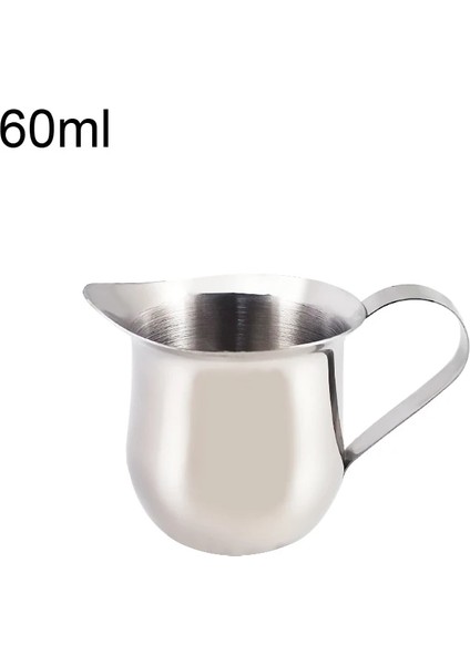 60ML Süt Bardağı Stili Alüminyum Akıllı Kahve Dozaj Halkası Demleme Kasesi Kahve Yakında Toz Espresso Barista Portafilter (Yurt Dışından)