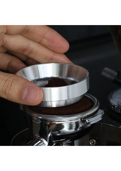J Tarzı 53 mm mm Espresso Kahve Dozaj Halkası Bira Kase Kahve Tozu Espresso Barista Huni Portafilter Araçları (Yurt Dışından) indirimleri