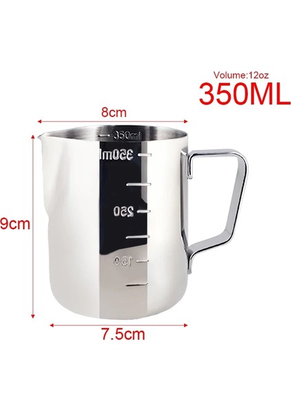350ML Süt Bardağı Stili Kahve Sabotaj Ayarlanabilir 3 Açı Paslanmaz Çelik Tozu Çekiç Sabotaj Kahve Aksesuarları Kahve Gereçleri Araçları (Yurt Dışından)