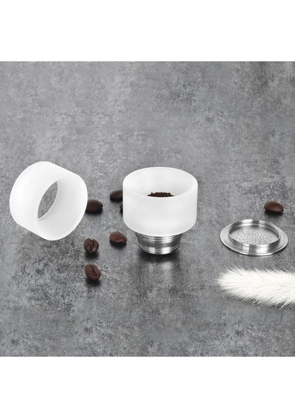 Nespresso Stili Için Yeniden Kullanılabilir Akıllı Kahve Tozu Demleme Kasesi Için Dozaj Halkası Nespresso K-Ücret Kapsül Barista Araçları Profilter Kahve Sabotaj (Yurt Dışından) fiyatları