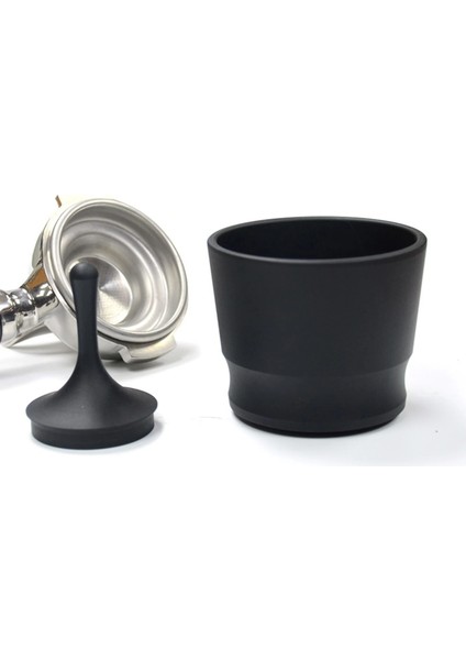 Siyah Stil 58 mm Alüminyum Alaşımlı Pres Kahve Sabotaj Basın Dozaj Halkası Kupası EK43 Öğütücü Için Espresso Barista Kolu Toz Seçici (Yurt Dışından) fiyatları