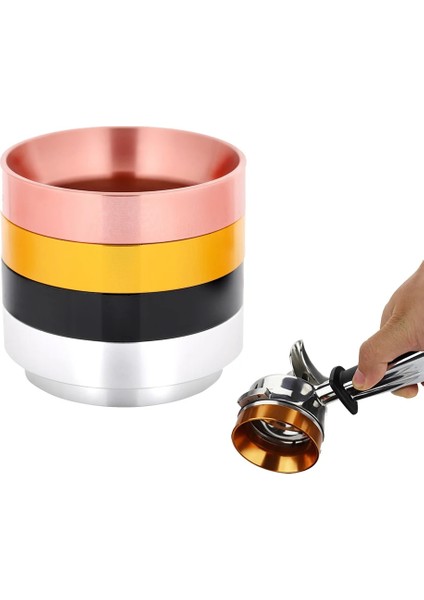 Gümüş Tarzı 51MM mm Breville Delonghi Dozaj Halkası El Yapımı Bira Kasesi Alüminyum Kahve Tozu Barista Aracı Profilter Akıllı Yapıcı (Yurt Dışından) indirimleri