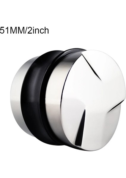 1 Çift Taraflı 51 mm Stili Paslanmaz Çelik 3 Açılı Kahve Tamper ve Çift Kahve Mat Iğneli Düz Kahve Tamperleri (Yurt Dışından)
