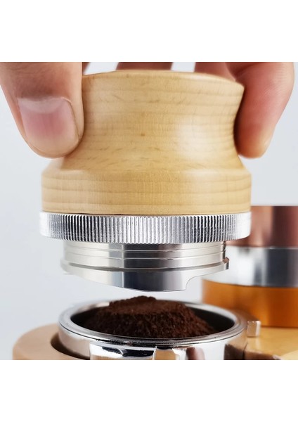 53MM Dozaj Halkası Stili Kahve Sabotaj Ayarlanabilir 3 Açı Paslanmaz Çelik Tozu Çekiç Sabotaj Kahve Aksesuarları Kahve Gereçleri Araçları (Yurt Dışından)