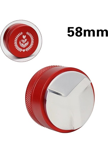 Bordo Tarzı Kahve Distribütörü, Ayarlanabilir Espresso Sabotaj Paslanmaz Çelik Dört Üç Açılı Eğim Tabanı Barista Kahve Aletleri Aksesuarı (Yurt Dışından)