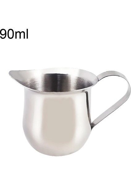 90ML Süt Bardağı Stili Alüminyum Akıllı Kahve Dozaj Halkası Demleme Kasesi Kahve Yakında Toz Espresso Barista Portafilter (Yurt Dışından)