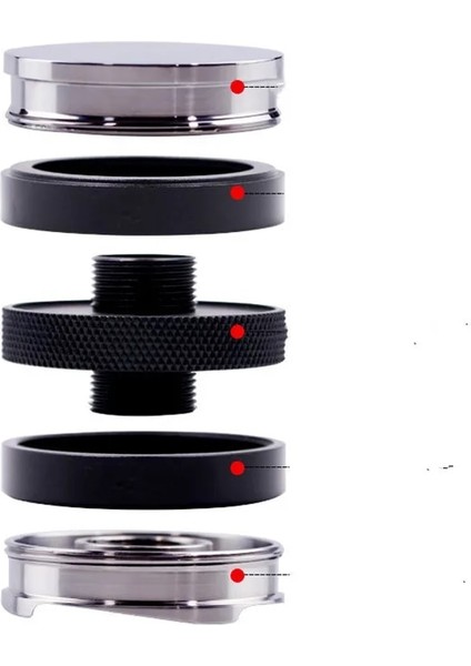 51 mm Kırmızı Ahşap Stil Kahve Distribütörü Paslanmaz Çelik Ayarlanabilir Espresso Sabotaj Köşe Matı (Yurt Dışından) indirimleri