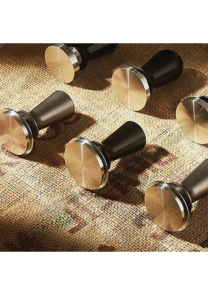 53 mm Tarzı mm Ayarlanabilir Derinlik Kahve Sabotaj Kalibre Edilmiş Sabit Basınç Espresso Dağıtıcı Paslanmaz Çelik Sabotaj Barista Araçları (Yurt Dışından) fırsatları