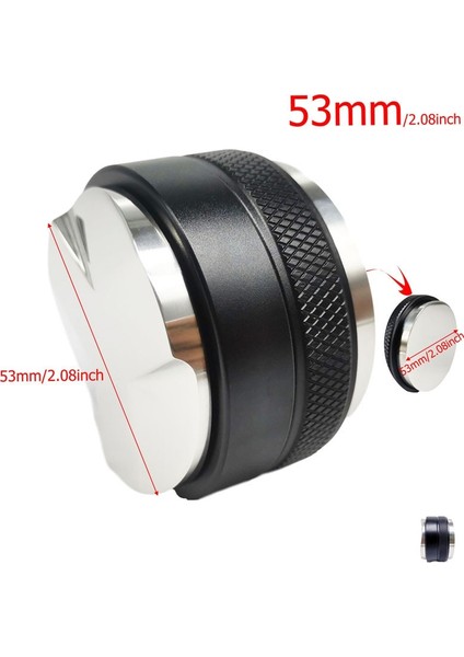 Çift Taraflı 53 mm Stili 304 Paslanmaz Çelik Kahve Sabotaj Kahve Distribütörü Kahve Tozu Çekiç Özelleştirilmiş Kahve Aksesuarları (Yurt Dışından)