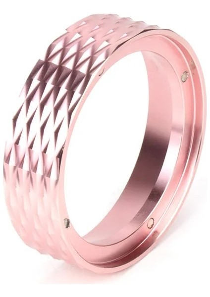 Pembe 58MM Tarzı Yeni Alüminyum Kahve Dozaj Halkası Distribütörü El Yapımı Kahve Makinesi Aracı mm Kahve Aksesuarları Için Barista Cof Ware (Yurt Dışından)