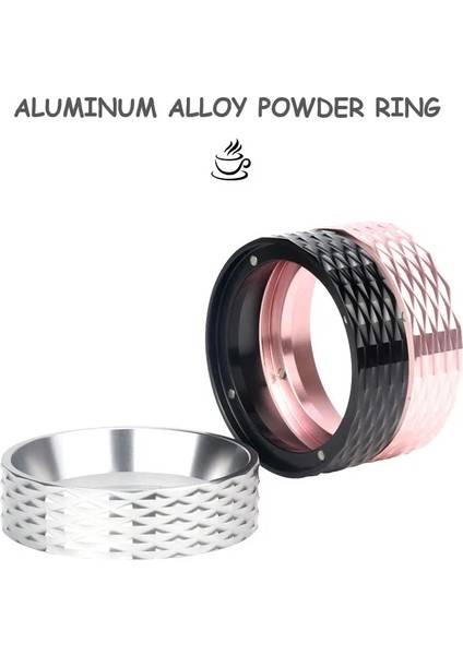 Pembe 58MM Tarzı Yeni Alüminyum Kahve Dozaj Halkası Distribütörü El Yapımı Kahve Makinesi Aracı mm Kahve Aksesuarları Için Barista Cof Ware (Yurt Dışından) indirimleri