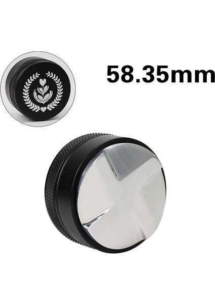 Kumral Tarzı Çoğu Portafilter Için Ayarlanabilir Paslanmaz Çelik Kahve Distribütörü Espresso Sabotaj (Yurt Dışından)