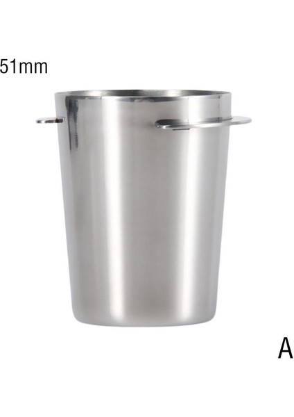 Bir Stil Espresso Makinesi Dozaj Bardağı W4P2 Için Destek Çelik Kahve Dozaj Bardağı Toz Besleyici Parçası (Yurt Dışından)