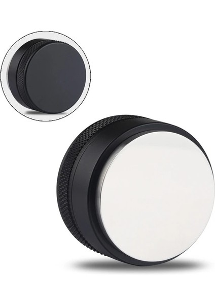 B-Düz Tarzı 53MM-PASLANMAZ Çelik mm Kahve Dağıtıcı ve Kurcalama, Çift Kafa Kahve Düzleştirici Uyar, Ayarlanabilir Derinlik - Profesyonel Espresso El Kurcalamaları (Yurt Dışından)