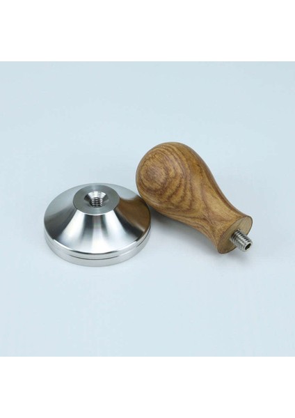 Kurcalama Stili 57,5 mm Dalbergia Odorifera Ahşap Sabotaj Kahve Tozu Çekiç Paslanmaz Çelik Taban Kahve Aksesuarları (Yurt Dışından)