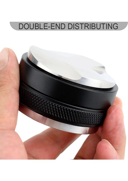 54MM Style Çoğu Portafilter Için Ayarlanabilir Paslanmaz Çelik Kahve Distribütörü Espresso Sabotaj (Yurt Dışından) modelleri