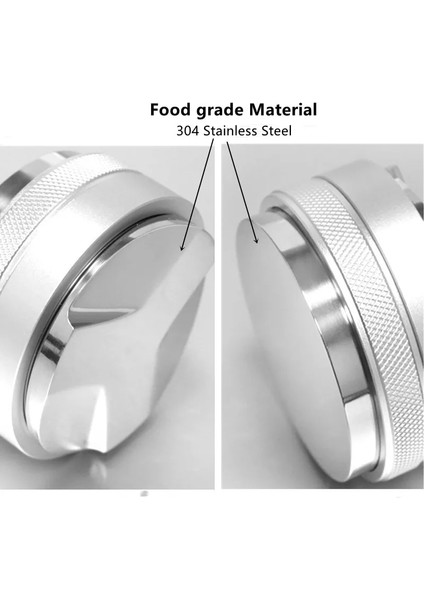 Dış Müdahale Pedi 1 Delik Stili 58 mm mm Kahve Distribütörü Kalibre Edilmiş Basınç Sabotaj Tozu Çekiç Barista Espresso Makinesi Araçları Cafe Aksesuarları (Yurt Dışından) modelleri