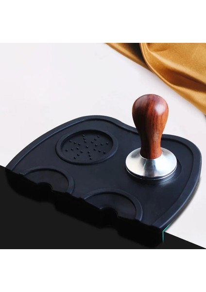 Siyah Beden S Tarzı Kahve Tampers Mat Yivli Espresso Kahve Kurcalama Köşe Mat Pad Barista Aracı Kaymaz Gıda Güvenli Silikon Kauçuk (Yurt Dışından) fiyatları