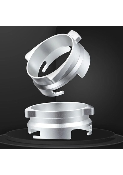 Gümüş Tarzı 54MM Kahve Tozu Alma Dozaj Halkası Breville 8 Serisi Kahve Makineleri Için Dönebilen Alüminyum Alaşımlı Döngü (Yurt Dışından) indirimleri