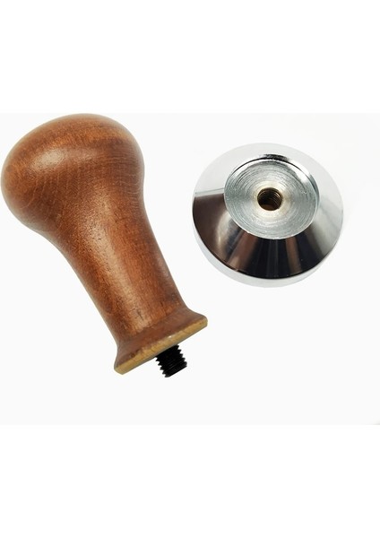 Jıan 350ML Cup Style Gıda Sınıfı Kahve Tozu Çekiç Ahşap Saplı Fasulye Tamperleri Düz Rippler Sabotaj Matı (Yurt Dışından) fiyatları