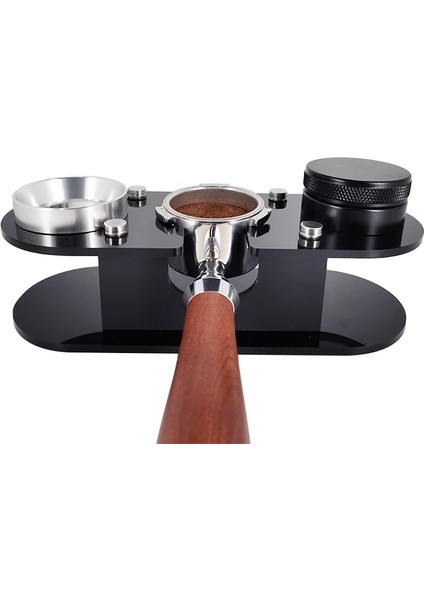 550ML Fincan Stili Espresso Distribütörü Mat Taban Rafı Barista Araçları Aksesuarları Cafe Portafilter Standı Kahve Filtresi Dış Müdahale Tutacağı (Yurt Dışından)