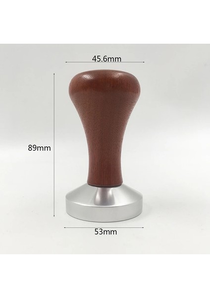 53CM Tarzı mm Espresso Kahve Sabotaj Alüminyum Cafe Distribütörü Toz Fasulye Basın Çekiç Barista Aksesuarları Için Ahşap Saplı (Yurt Dışından)