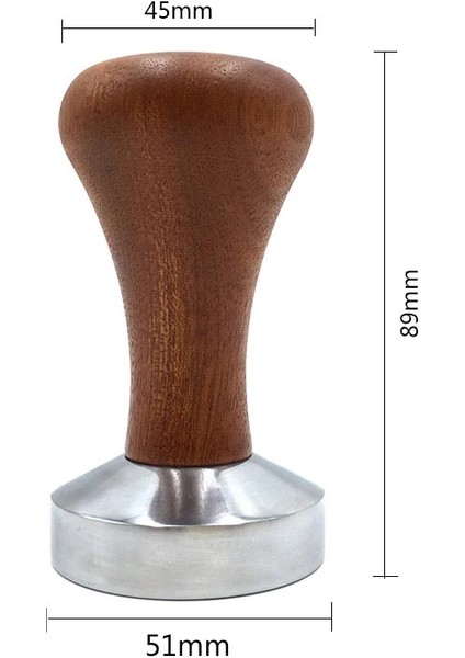 53CM Tarzı mm Espresso Kahve Sabotaj Alüminyum Cafe Distribütörü Toz Fasulye Basın Çekiç Barista Aksesuarları Için Ahşap Saplı (Yurt Dışından) fırsatları