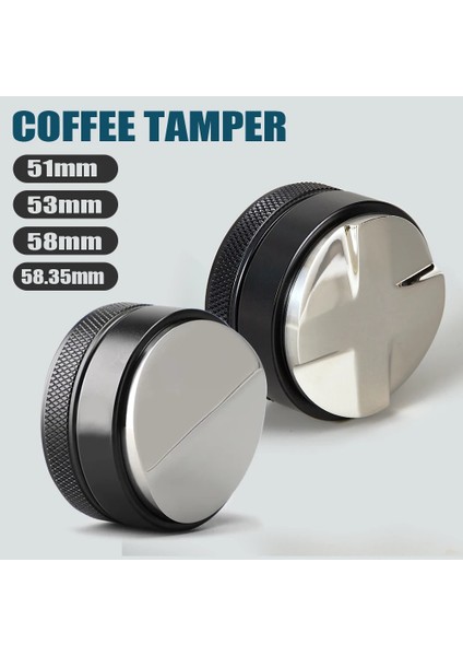 Yeşil Stil Kahve Sabotaj Dağıtıcı Ayarlanabilir Paslanmaz Çelik Espresso Macaron Dışbükey Dört Açılı Eğimli Taban (Yurt Dışından) fırsatları