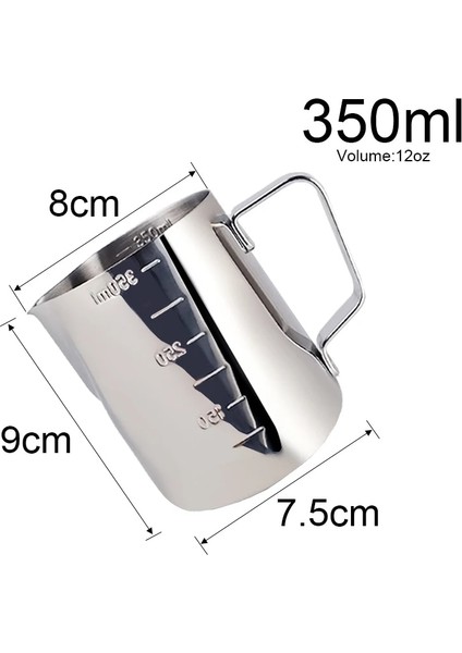 350ML Fincan Stili Espresso Distribütör Mat Taban Raf Amper Barista Araçları Aksesuarları Çok Fonksiyonlu Kahve Filtre Sabotaj Tutucu Standı (Yurt Dışından)