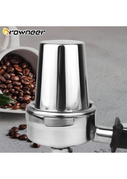 Gri Stil Paslanmaya Dayanıklı Parlatma Kahve Dozaj Fincan Espresso Makinesi Için Paslanmaz Çelik Kahve Tozu Besleyici Öğütücü Yardımcısı Giyin (Yurt Dışından) fırsatları